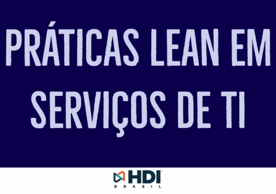 Práticas Lean em Serviços de TI